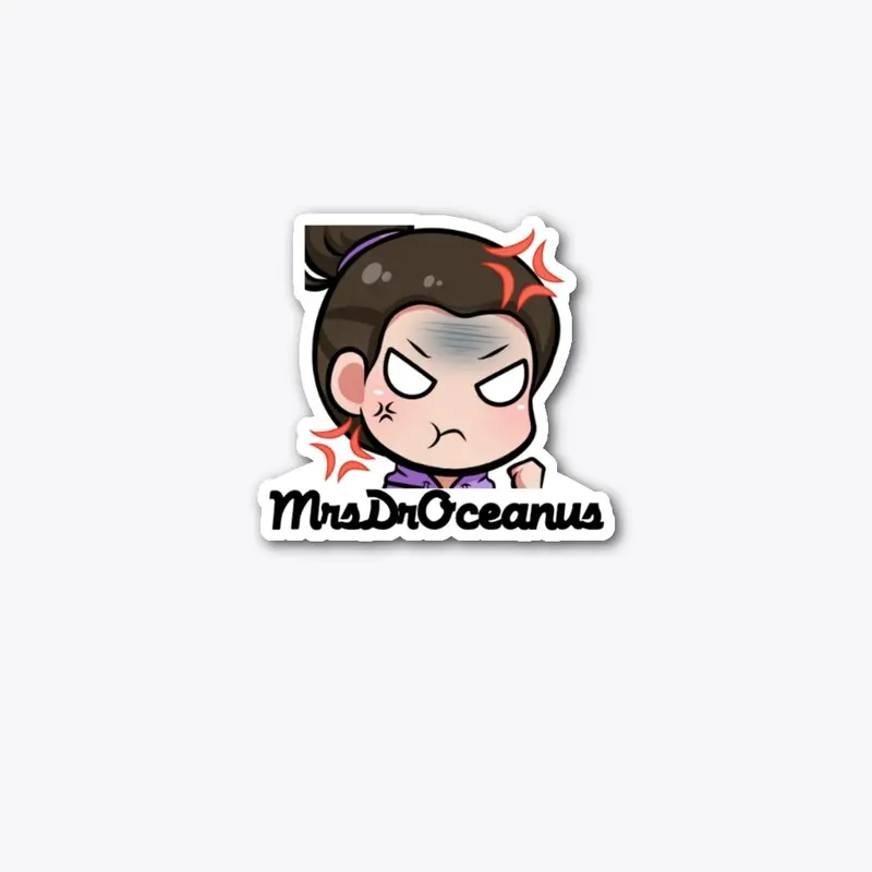 Mrs Rage Sticker