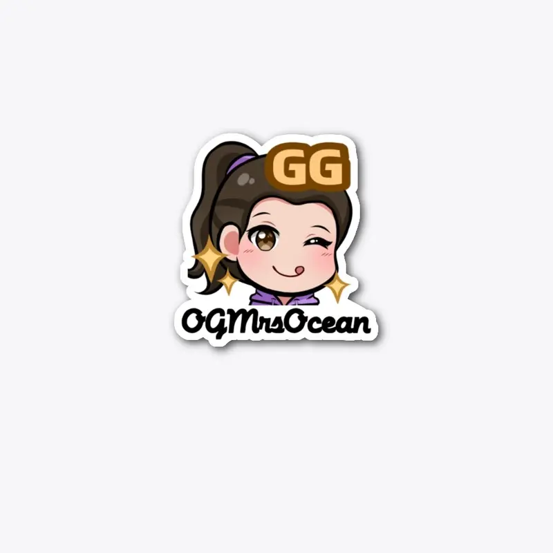 Mrs GG Sticker